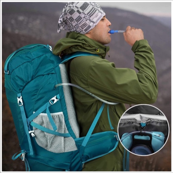 ? 50L Travel Camping Daypack with Rain Cover
